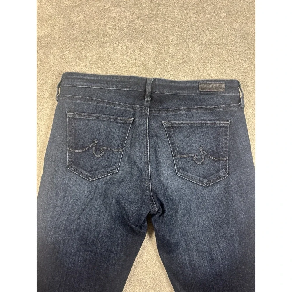 AG Adriano Goldschmied Jeans The‎ Stevie Slim Straight Dark Wash Womens Sz 26R